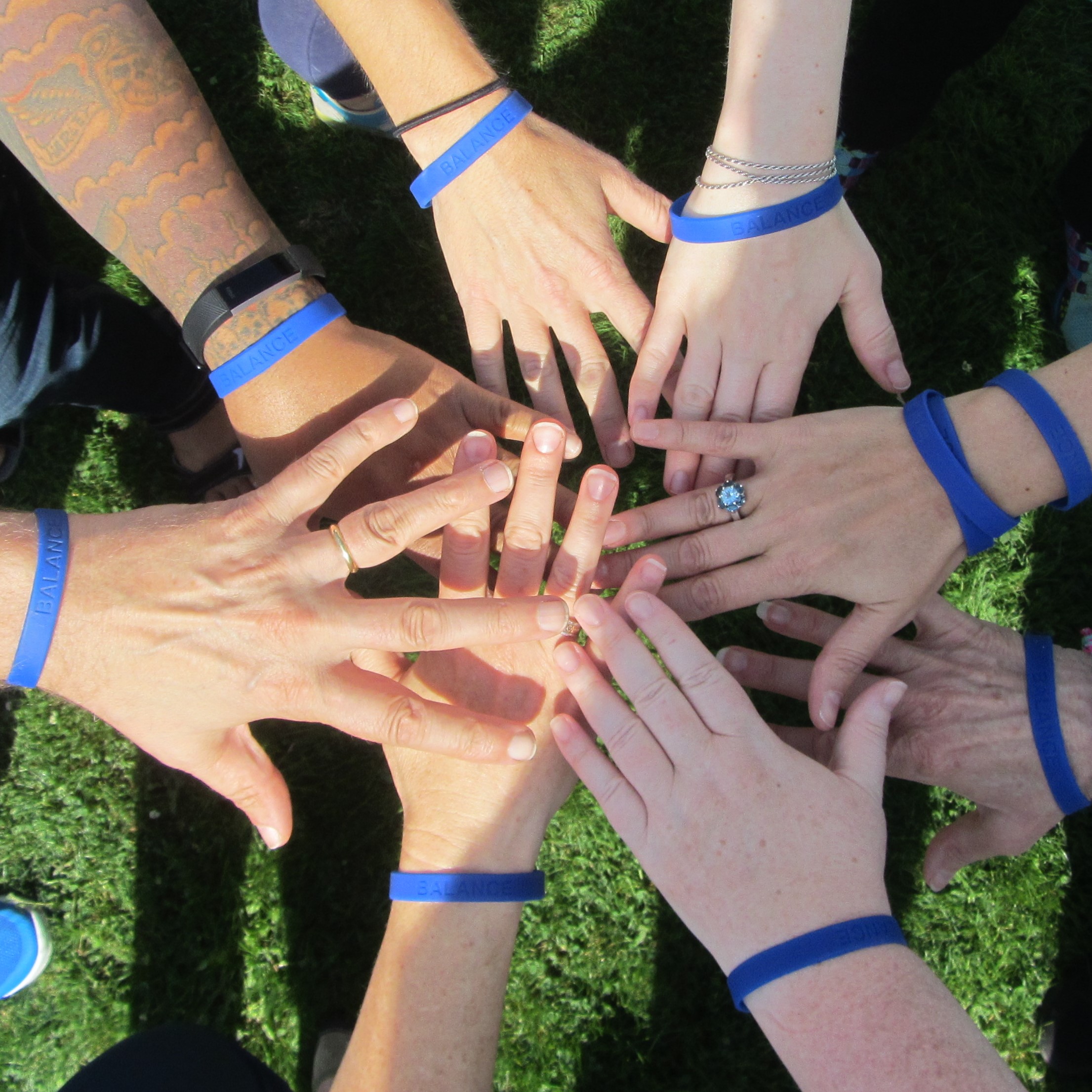 Hands In Balance Wristbands Walk for Balance Event 2017