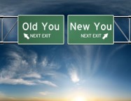Old You New You Exit Signs